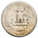 1945-S Washington Quarter 40-Coin Roll Avg Circ