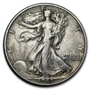 1945 Walking Liberty Half Dollar Fine/VF