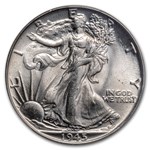 1945 Walking Liberty Half Dollar MS-64 PCGS