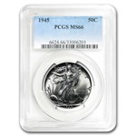 1945 Walking Liberty Half Dollar MS-66 PCGS