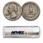 1945 Washington Quarter 40-Coin Roll Avg Circ