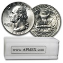 1945 Washington Quarter 40-Coin Roll BU