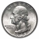 1945 Washington Quarter MS-66 NGC