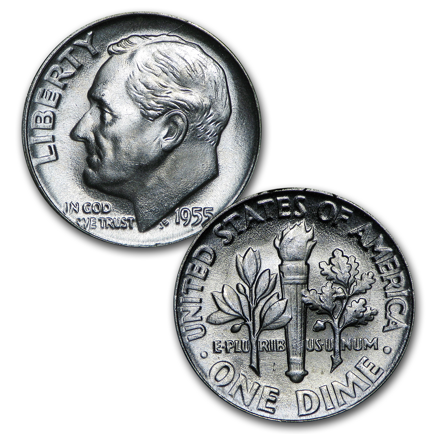 Buy 1946-1964 Roosevelt Dime Set (48 Coins, Dansco Album) BU | APMEX