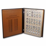1946-1998 BU Roosevelt Dime Set (144 coins, Dansco Album)
