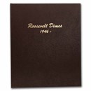 1946-2013 Roosevelt Dime Set (143 coins, Dansco Album)