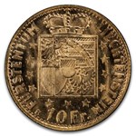 1946-B Liechtenstein Gold 10 Franken MS-66 PCGS
