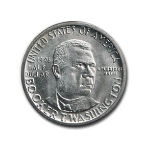 1946 Booker T. Washington Half Dollar MS-60 1946 Booker T. Washington Half Dollar MS-60