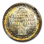 1946 Booker T. Washington Half Dollar MS-66 NGC (Rainbow Toned)