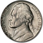 1946-D Jefferson Nickel BU