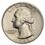 1946-D Washington Quarter AU