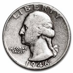1946-D Washington Quarter Good/XF
