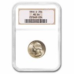 1946-D Washington Quarter MS-66 NGC