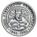 1946 Iowa Centennial Commemorative Half XF