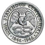 1946 Iowa Centennial Commemorative Half XF