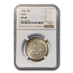 1946 Iowa Centennial Half Dollar Commem MS-68 NGC