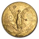 1946 Mexico Gold 50 Pesos BU