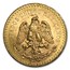 1946 Mexico Gold 50 Pesos BU
