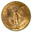 1946 Mexico Gold 50 Pesos MS-64 PCGS