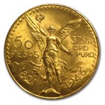 1946 Mexico Gold 50 Pesos MS-65 PCGS