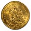 1946 Mexico Gold 50 Pesos MS-65 PCGS