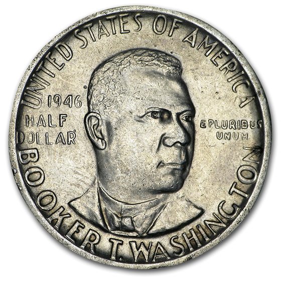 1946-S Booker T. Washington Half Dollar XF 1946-S Booker T. Washington Half Dollar XF