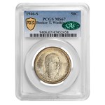 1946-S Booker T. Washington Half MS-67 PCGS (CAC)