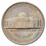 1946-S Jefferson Nickel 40-Coin Roll Avg Circ