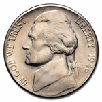 1946-S Jefferson Nickel 40-Coin Roll BU