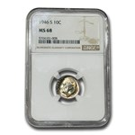1946-S Roosevelt Dime MS-68 NGC (Full Torch)