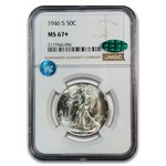 1946-S Walking Liberty Half Dollar MS-67+ NGC CAC