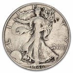 1946-S Walking Liberty Halves 20-Coin Roll Avg Circ