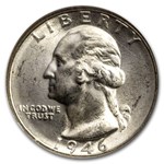 1946-S Washington Quarter MS-65 NGC