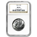 1946 Walking Liberty Half Dollar MS-64 NGC