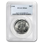 1946 Walking Liberty Half Dollar MS-64 PCGS
