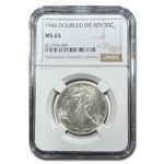 1946 Walking Liberty Half Dollar MS-65 NGC (DDR)