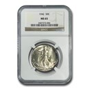 1946 Walking Liberty Half Dollar MS-65 NGC