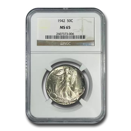 1946 Walking Liberty Half Dollar MS-65 NGC 1946 Walking Liberty Half Dollar MS-65 NGC