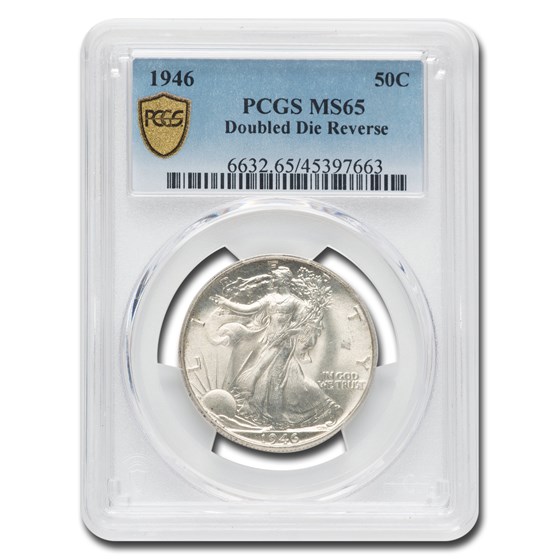1946 Walking Liberty Half Dollar MS-65 PCGS (DDR) 1946 Walking Liberty Half Dollar MS-65 PCGS (DDR)