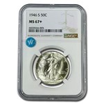 1946 Walking Liberty Half Dollar MS-67+ NGC