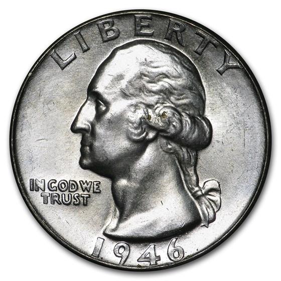 1946 Washington Quarter BU 1946 Washington Quarter BU