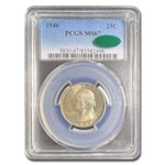 1946 Washington Quarter MS-67 PCGS CAC