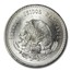 1947-1948 Mexico Silver 5 Pesos Cuauhtemoc BU