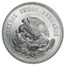 1947-1948 Mexico Silver 5 Pesos Cuauhtemoc XF/AU