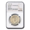 1947 Booker T. Washington Half Dollar MS-67+ NGC