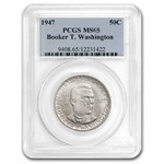 1947 Booker T. Washington P,D,S Half Set MS-65 PCGS