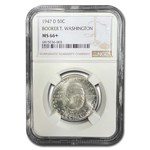 1947-D Booker T. Washington Half Dollar MS-66+ NGC