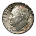 1947-D Roosevelt Dime MS-67 PCGS (FB)