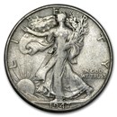 1947-D Walking Liberty Half Dollar Fine/VF