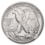 1947-D Walking Liberty Half Dollar MS-64 NGC